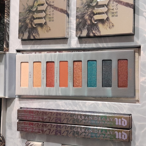 ONE OF A KIND URBAN DECAY BEACHED MAKEUP VAULT COLLECTION - Picture 2 of 13